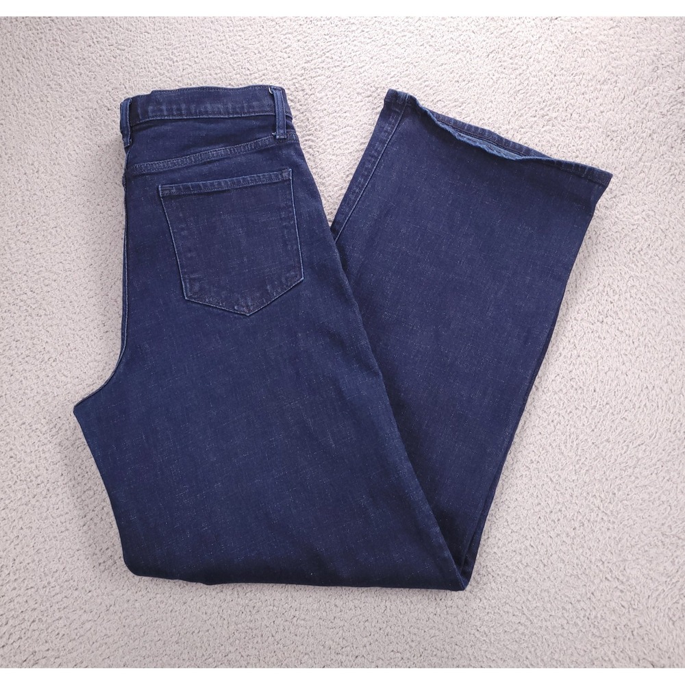 BANANA REPUBLIC Jeans Size 31L High Rise Wide Leg Dark Wash Denim 31x33